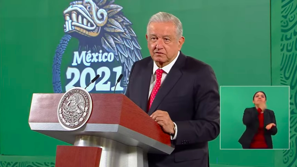 AMLO presume que cumplirá promesa de vacunar a toda la población con al menos 1 dosis al finalizar octubre