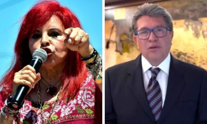 Layda Sansores la lanza contra Monreal por no asistir a marcha de AMLO