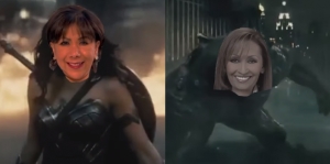 Internautas se desquician y ponen a Anabell Ávalos como Wonder Woman vs Lorena Cuellar como Doomsday