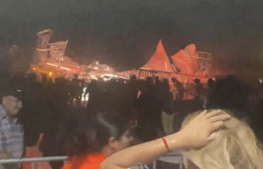 Familia de víctima por caída de escenario durante cierre de campaña de MC en San Pedro denuncia penalmente a titular de PC en NL, Máynez y a Lorenia Canavati