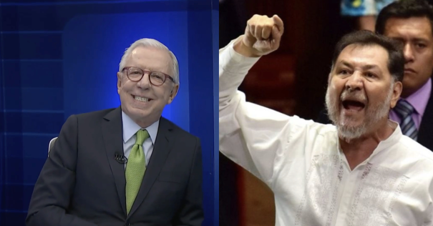 Joaquín López – Dóriga tunde a Noroña: “debería dar un curso de cómo salir de la pobreza y llegar al salón VIP sin trabajar”