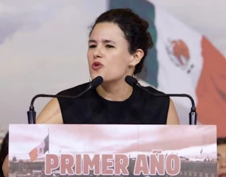 Luisa Alcalde presume que Morena es “el partido político más grande en la historia de México”