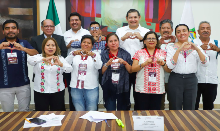 Armenta sostiene mesa de trabajo con consejeros nacionales de los Pueblos Indígenas