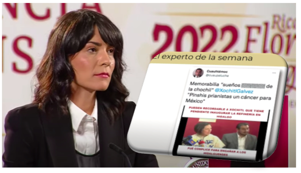 Vilchis se lanza contra Xóchitl Gálvez: recuerda que presumía refinería de Tula