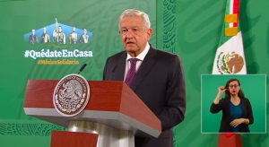 Presume AMLO evidente disminución de contagios y fallecidos por COVID