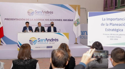 Edmundo Tlatehui presenta plan "100 días de gobierno"