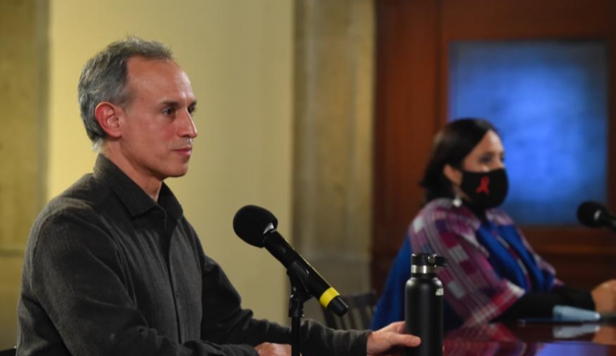 Hugo López-Gatell en conferencia de prensa