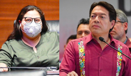 Morenistas repudian dirigencia de Delgado y Citlalli Hernández: "AMLO construye, Mario destruye", les gritan