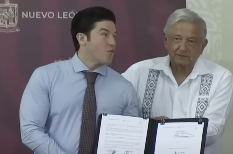 AMLO defiende a Samuel García: “es víctima de acoso y fuertes presiones”, dice