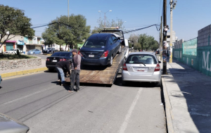 Retira SMyT taxis pirata