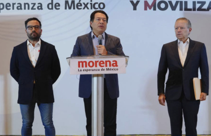 Mario Delgado acusa sin pruebas que la Ministra Norma Piña es la nueva coordinadora de campaña “de la derecha”