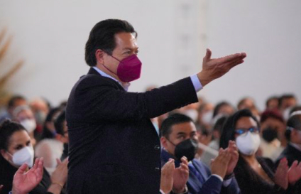 Mario Delgado presume que Morena se está fortaleciendo mientras la oposición se está 'desfondando'