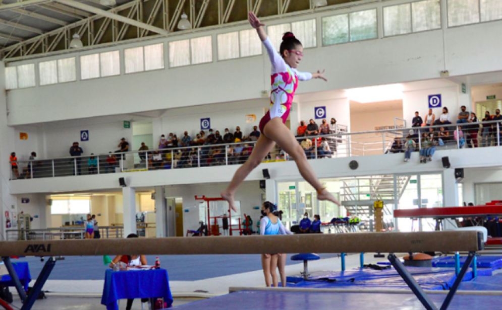 Culmina el Campeonato Estatal Selectivo de Gimnasia Artística Femenil y Varonil en la BUAP