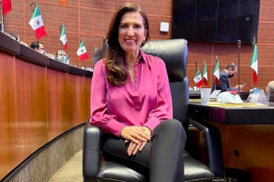 “Su escudo protector está muy abollado”: Kenia López Rabadán acusa a AMLO de estar rodeado de corruptos