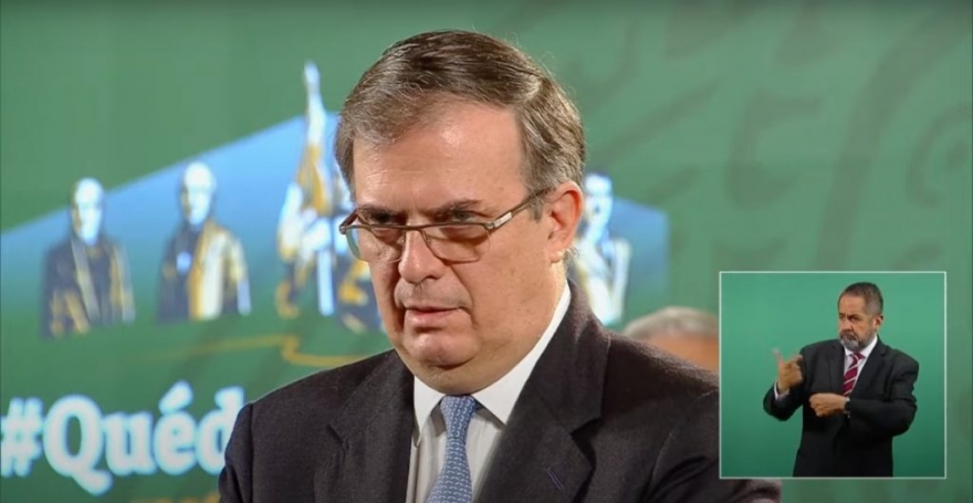 Marcelo Ebrard, secretario de Relaciones Exteriores