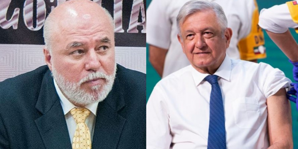 Manuel Clouthier pone en duda la vacunación de AMLO contra COVID: ¿fue real o de aire?