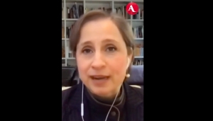 Carmen Aristegui califica como preocupante la idea de AMLO de desaparecer el IFT, INE, e INAI