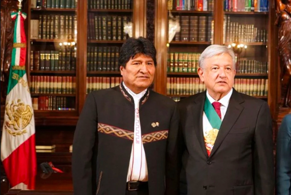 Evo Morales y AMLO