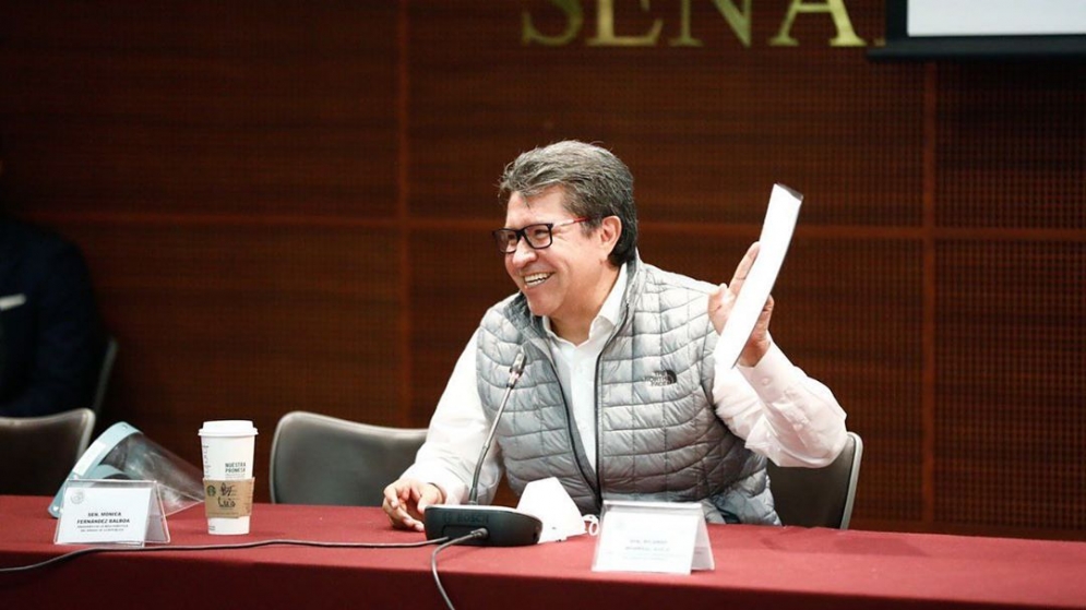 Ricardo Monreal en el Senado