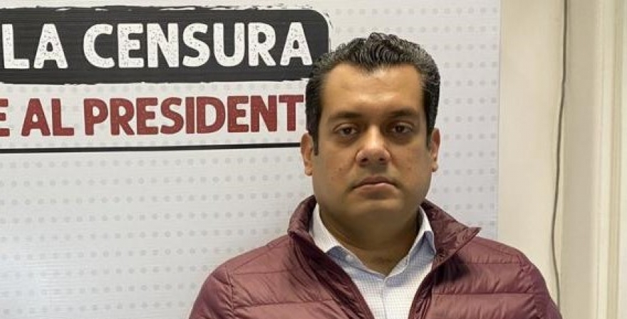 Sergio Gutierrez pide al INE investigar financiamiento de Claudio X.