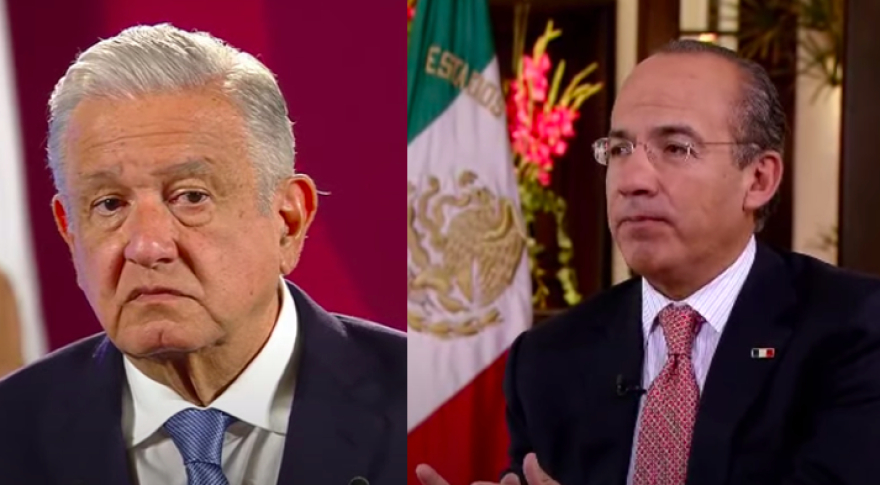AMLO exhibe pensión de Calderón y acusa que era "de las más altas del mundo"