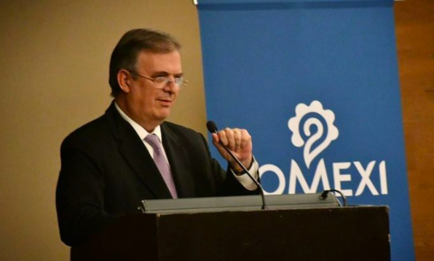 Nominan a Ebrard "persona del año" en EU por su lucha contra las armas