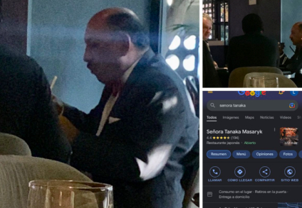 Exhiben al Lord Molécula comiendo en restaurante fifí de Polanco