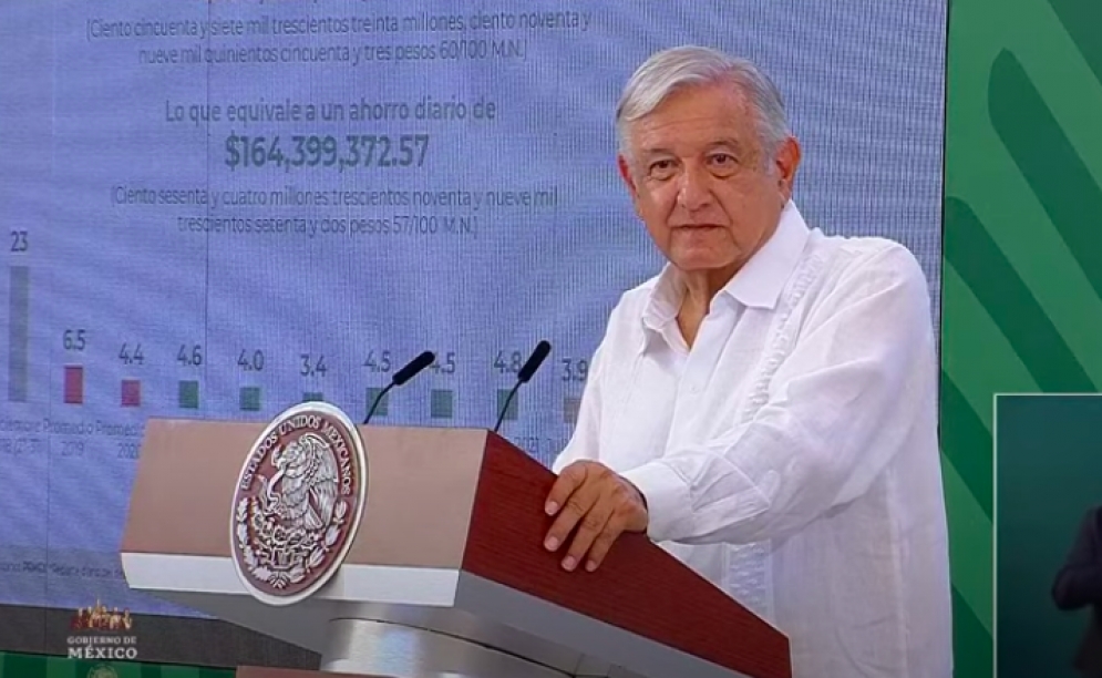 AMLO confirma envío de dos barcos con oxígeno, alimentos y medicinas a Cuba