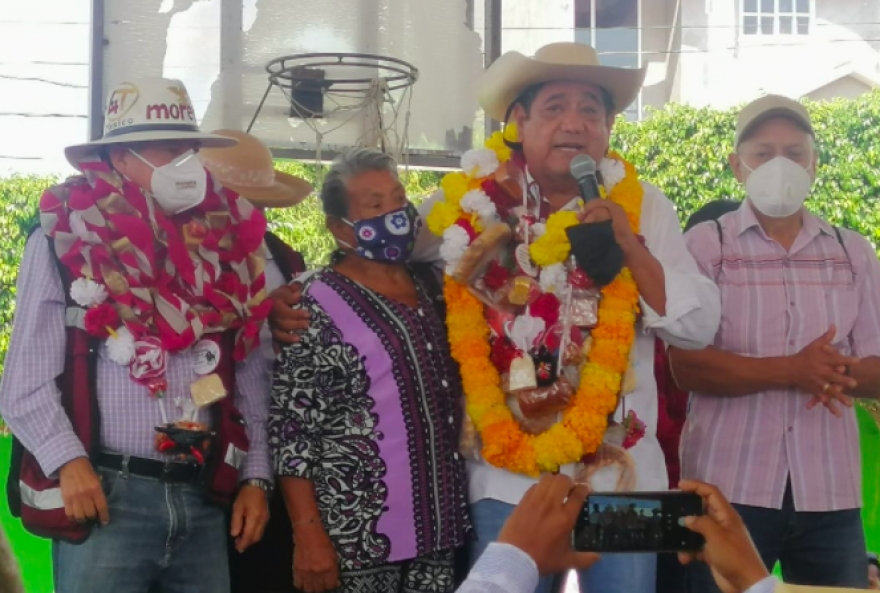 Amaga Félix Salgado con ir al TEPJF y a la SCJN si INE cancela su registro, "no vamos a permitir que haya transa"