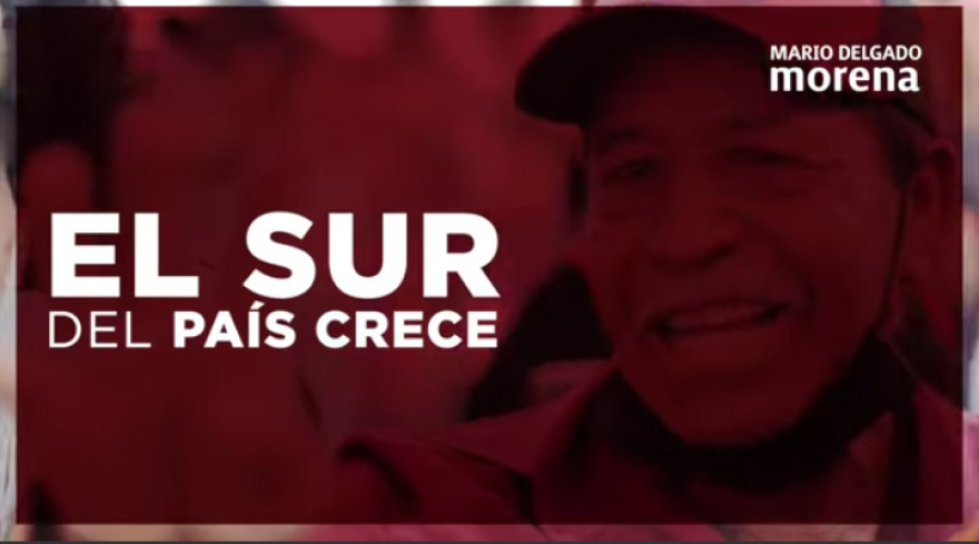 Crecimiento del sur de México