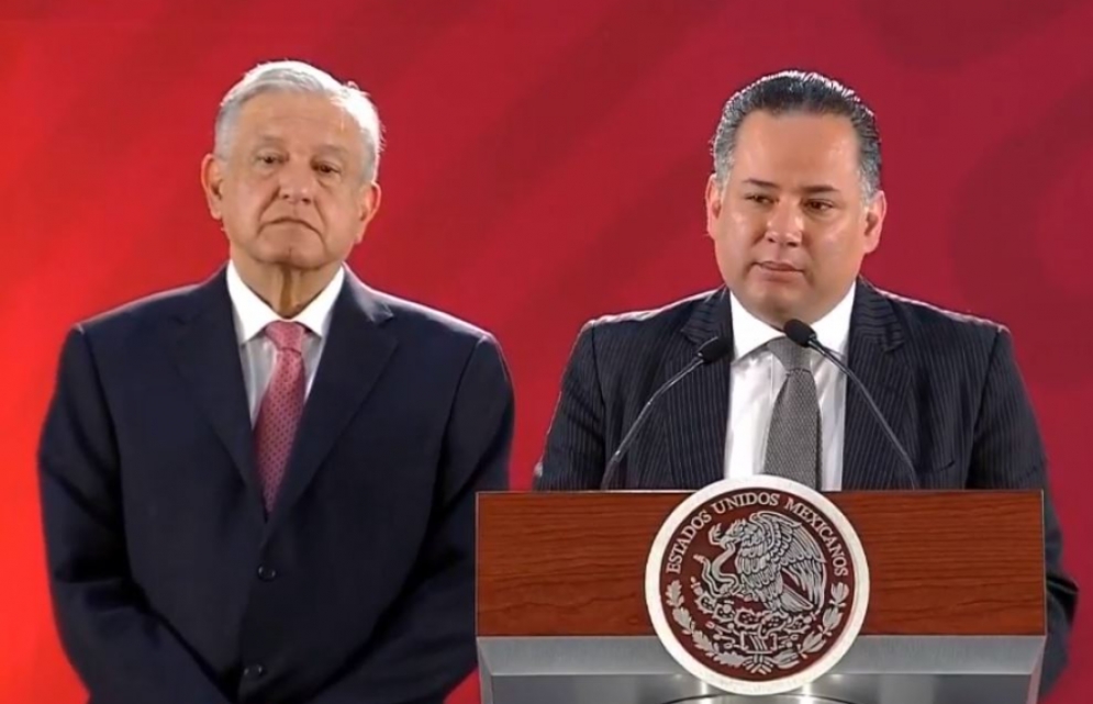 AMLO y Santiago Nieto