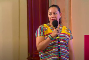 Luisa Albores arremete contra activistas: “no estuvieron los pseudoambientalistas en el lago de Texcoco”