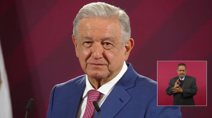 Presume AMLO que Carlos Slim le dijo que México está alcanzado la estabilidad económica y financiera