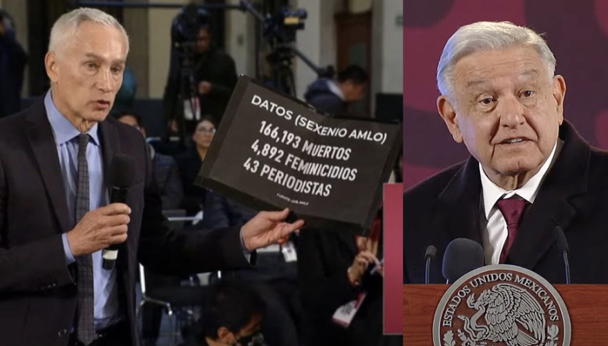 Jorge Ramos tunde a AMLO en su mañanera por inseguridad: “No puede presentar 81 mexicanos muertos diarios como un éxito”