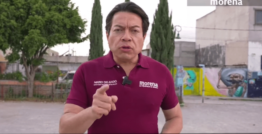 Mario Delgado, dirigente nacional de Morena