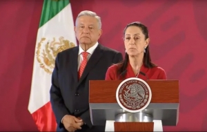 Claudia Sheinbaum y AMLO