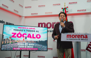 Mario Delgado asegura que la marcha por la democracia del 18 de Febrero “no va a estar muy lucidita”