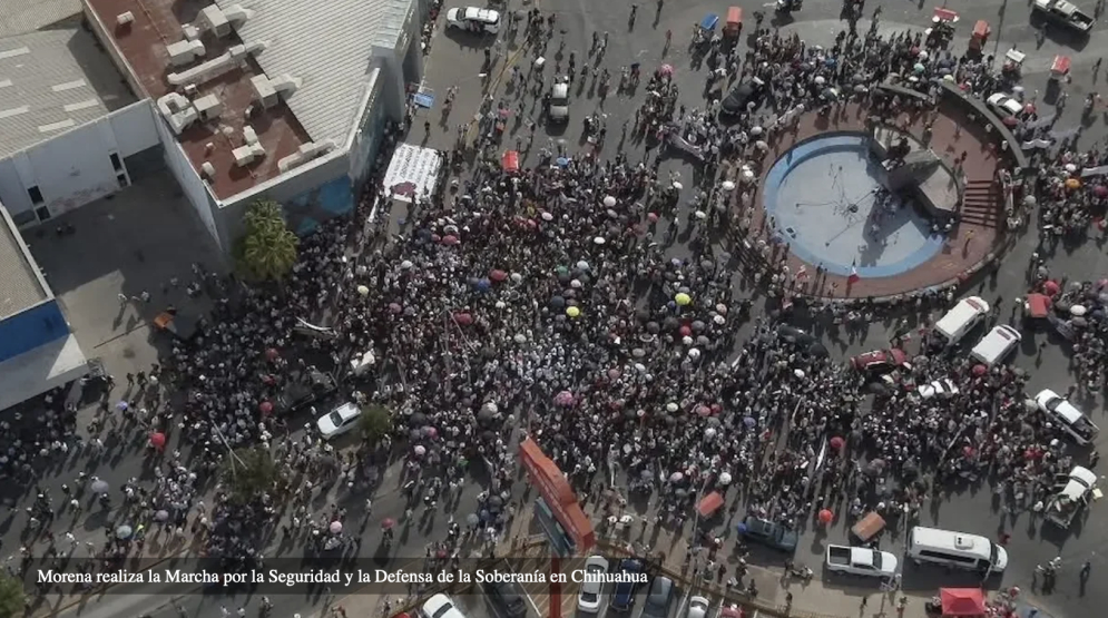 TEPJF batea a denuncia de Morena contra Maru Campos donde le atribuyeron el fracaso de la “marcha por la soberanía”