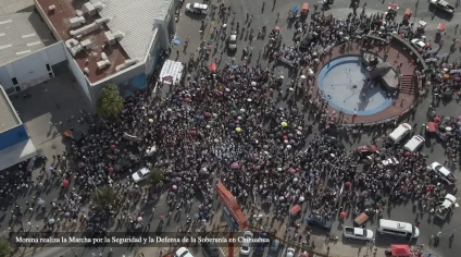 TEPJF batea a denuncia de Morena contra Maru Campos donde le atribuyeron el fracaso de la “marcha por la soberanía”