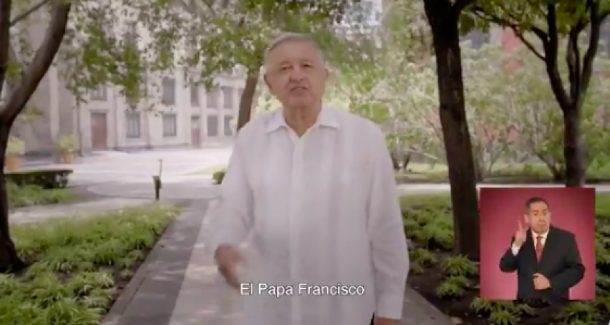 PRD denuncia ante el INE spot de AMLO por uso de símbolos religiosos