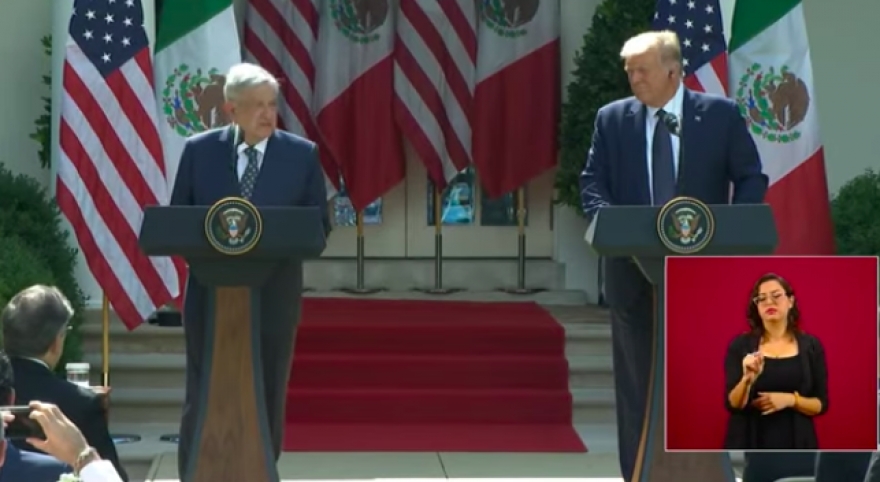 AMLO en desacuerdo de que censuren redes sociales de Trump