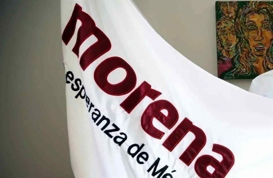 Bandera de Morena