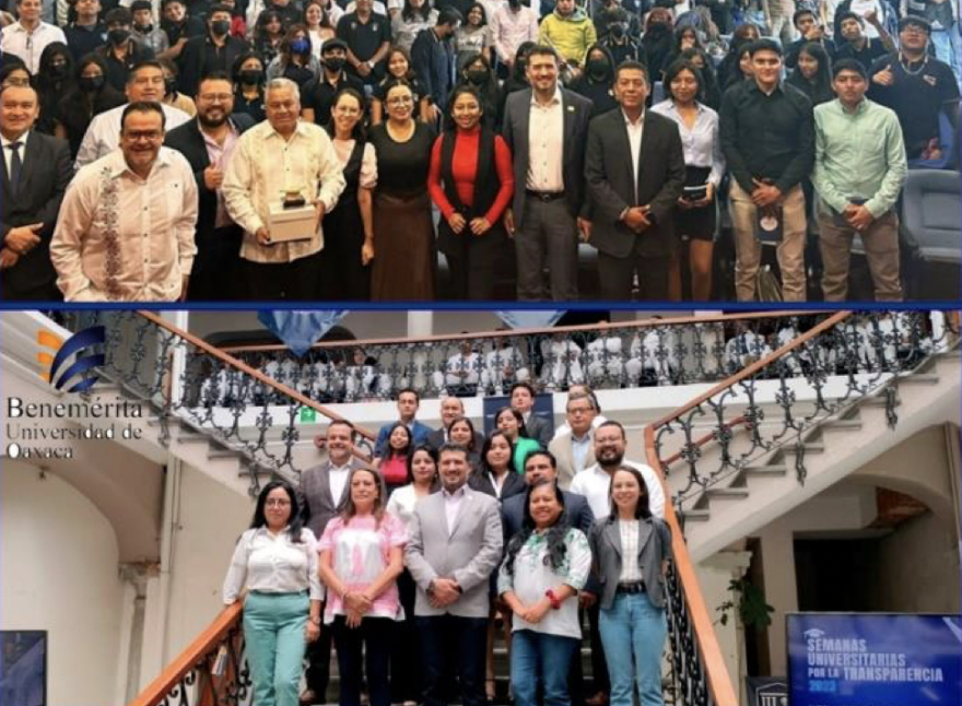 Estudiantes de la Benemérita Universidad de Oaxaca manifiestan respaldo público al INAI