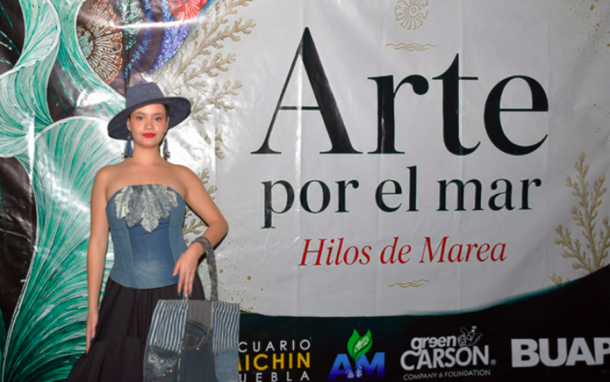Moda sustentable y educación ambiental se conjugan en “Arte por el Mar: Hilos de Marea”