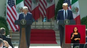 AMLO agradece a Trump comprensión por el pago del agua