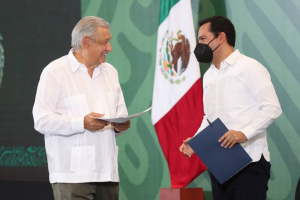 AMLO le abre la puerta a Mauricio Vila en su gabinete; reconoce su buen gobierno