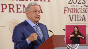 AMLO destaca la fortaleza del peso; “esto no se veía en medio siglo”, presume