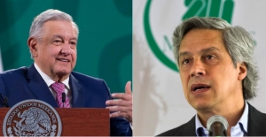 Acusa AMLO a Claudio X. González de desprestigiar su imagen ante Azcárraga