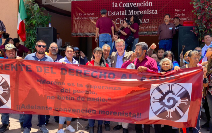 En convención de morenistas en Chihuahua piden renuncias de Mario Delgado y Citlalli Hernández