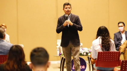 Eduardo Rivera refrenda compromiso de que habrá gobierno municipal de coalición